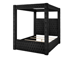 Annabelle Canopy Bed Black