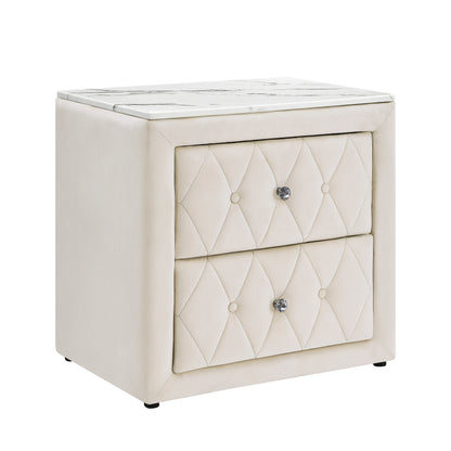 Annabelle Night Stand Ivory