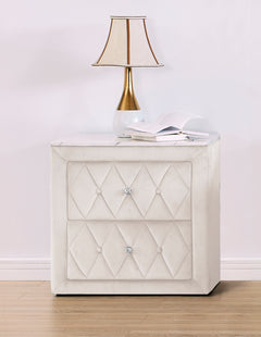 Annabelle Night Stand Ivory