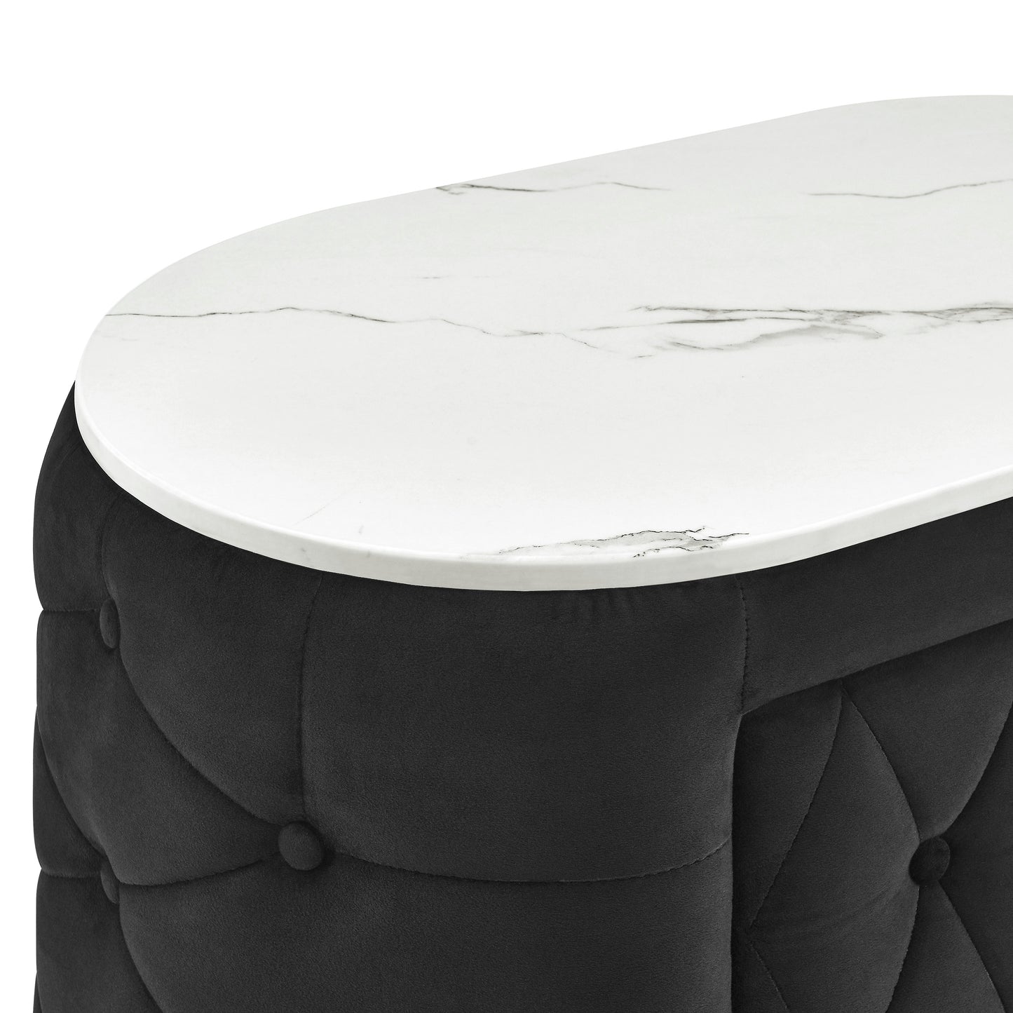 Natalia Night Stand Black