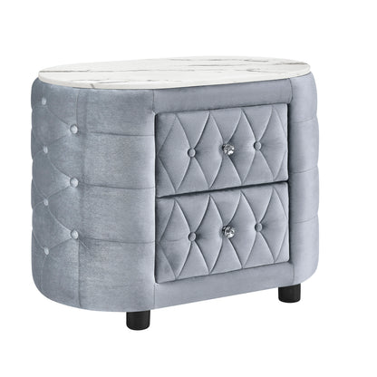 Natalia Night Stand Grey