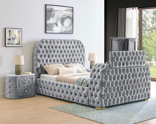 Natalia Bed Grey