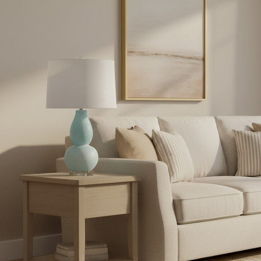 Frosted Glass Gourd Lamp