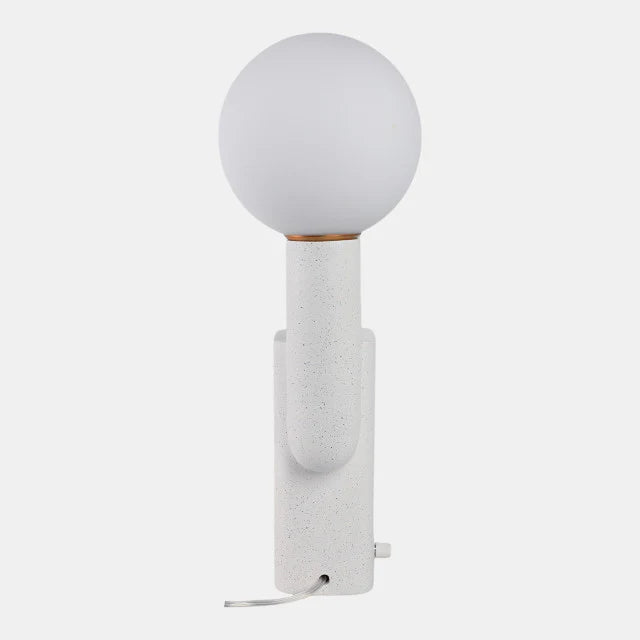 20x12" Double Head Totem Lamp – White