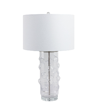 Romanham Clear 30"in Table Lamp