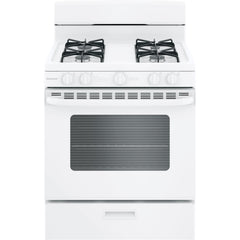  Hotpoint 30-inch Freestanding Gas Range RGBS200DMWW IMAGE 1