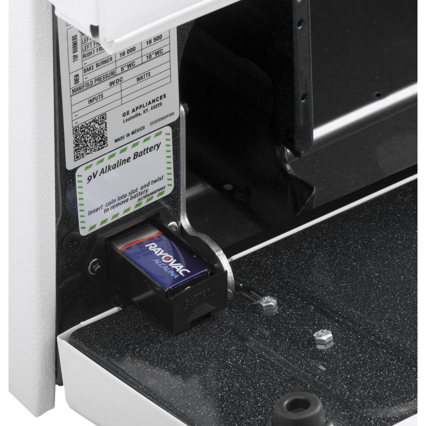  Hotpoint 30-inch Freestanding Gas Range RGBS200DMWW IMAGE 5