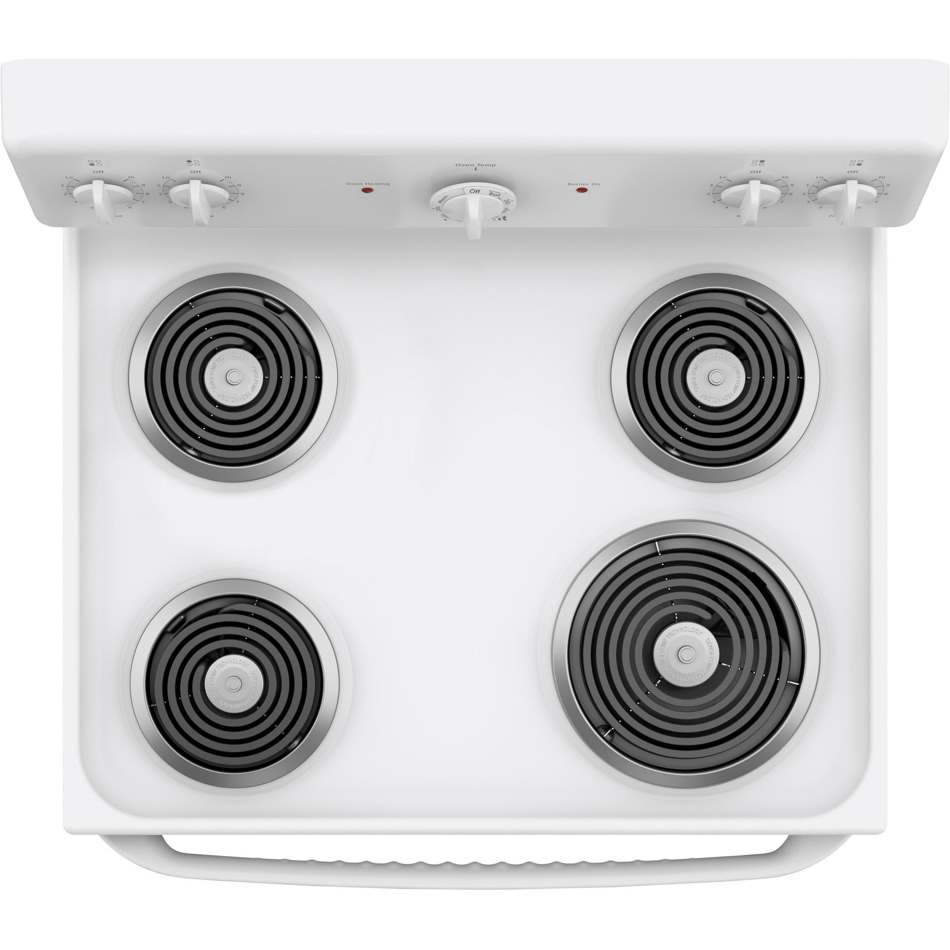  Hotpoint 30-inch Freestanding Electric Range RBS160DMWW IMAGE 3