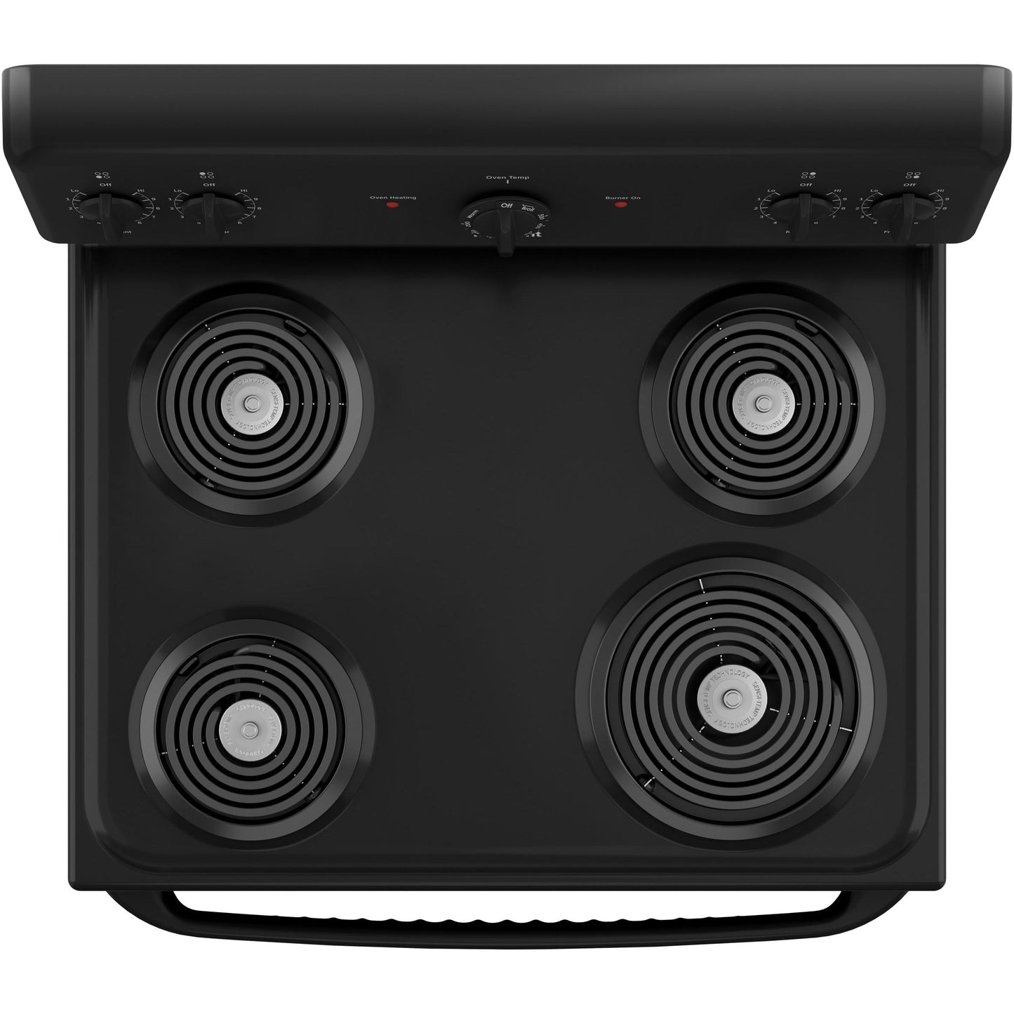  Hotpoint 30-inch Freestanding Electric Range RBS160DMBB IMAGE 3