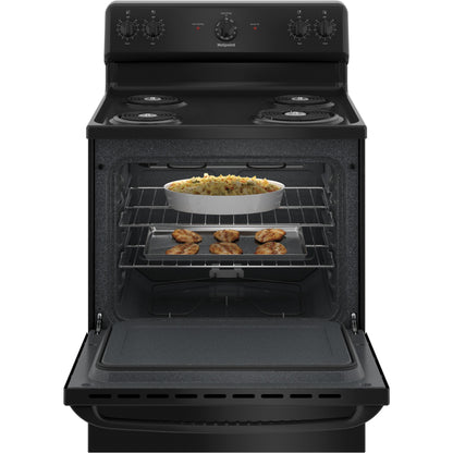  Hotpoint 30-inch Freestanding Electric Range RBS160DMBB IMAGE 6