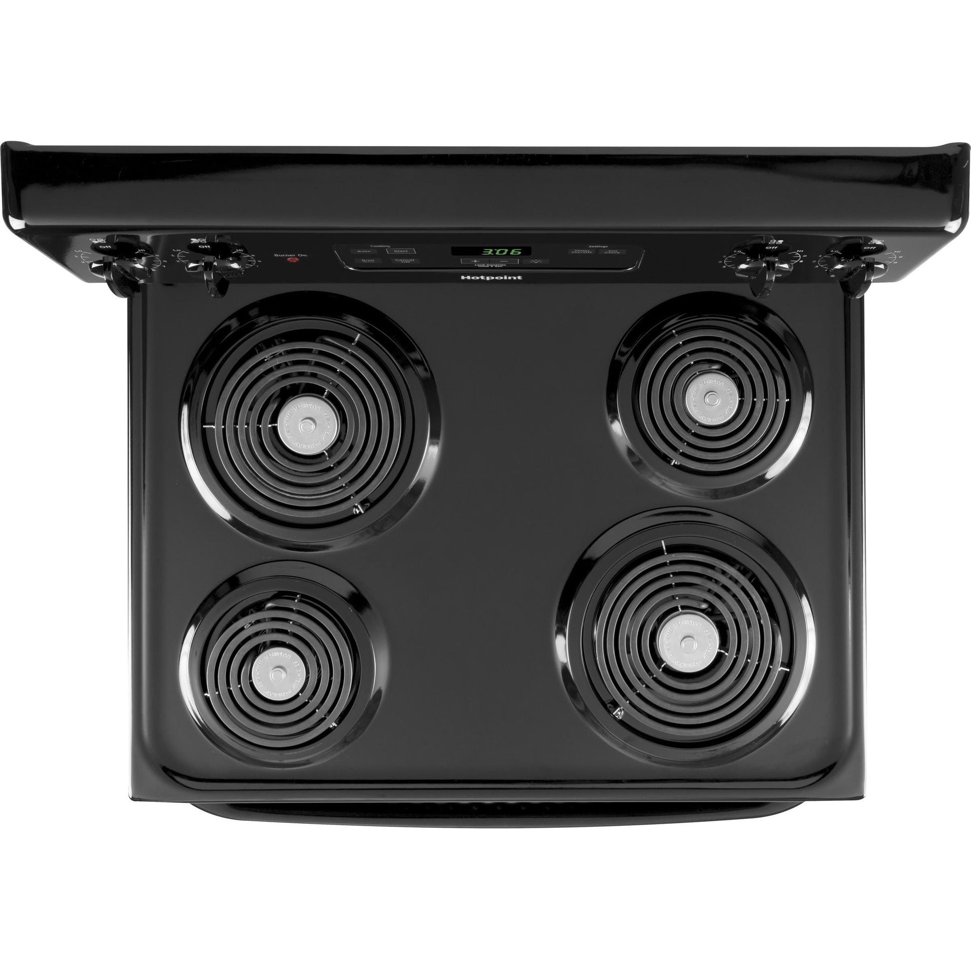  Hotpoint 30-inch Freestanding Electric Range RBS360DMBB IMAGE 4