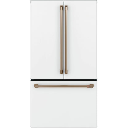  Café 36-inch, 23.1 cu.ft. Counter-Depth French 3-Door Refrigerator with WiFi Connect CWE23SP4MW2 IMAGE 1