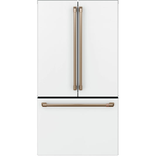  Café 36-inch, 23.1 cu.ft. Counter-Depth French 3-Door Refrigerator with WiFi Connect CWE23SP4MW2 IMAGE 1
