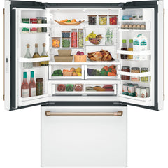  Café 36-inch, 23.1 cu.ft. Counter-Depth French 3-Door Refrigerator with WiFi Connect CWE23SP4MW2 IMAGE 4