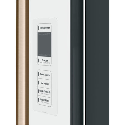  Café 36-inch, 23.1 cu.ft. Counter-Depth French 3-Door Refrigerator with WiFi Connect CWE23SP4MW2 IMAGE 5