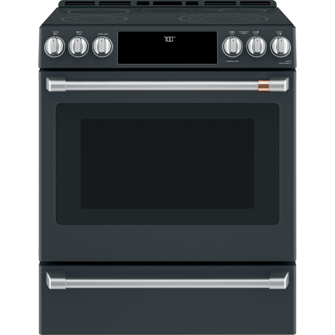  Café 30-inch Slide-in Electric Range with Warming Drawer CES700P3MD1 IMAGE 1