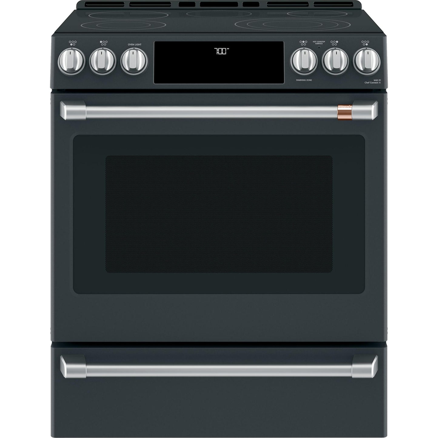  Café 30-inch Slide-in Electric Range with Warming Drawer CES700P3MD1 IMAGE 1