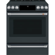  Café 30-inch Slide-in Electric Range with Warming Drawer CES700P3MD1 IMAGE 1