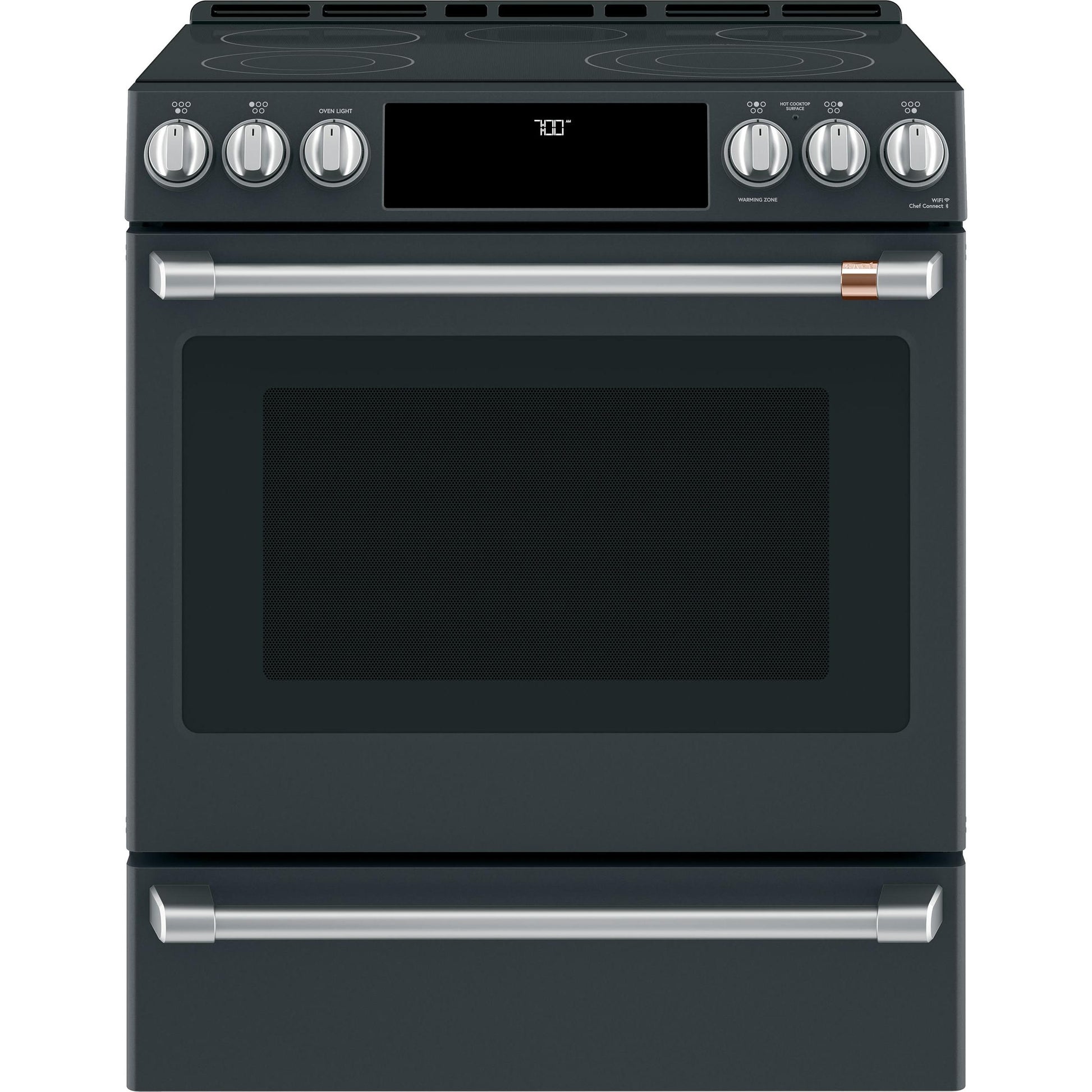  Café 30-inch Slide-in Electric Range with Warming Drawer CES700P3MD1 IMAGE 1