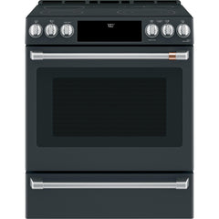  Café 30-inch Slide-in Electric Range with Warming Drawer CES700P3MD1 IMAGE 1