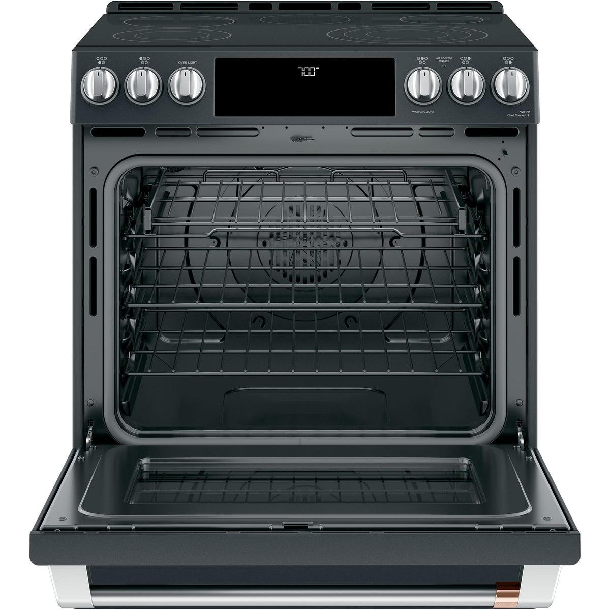  Café 30-inch Slide-in Electric Range with Warming Drawer CES700P3MD1 IMAGE 2