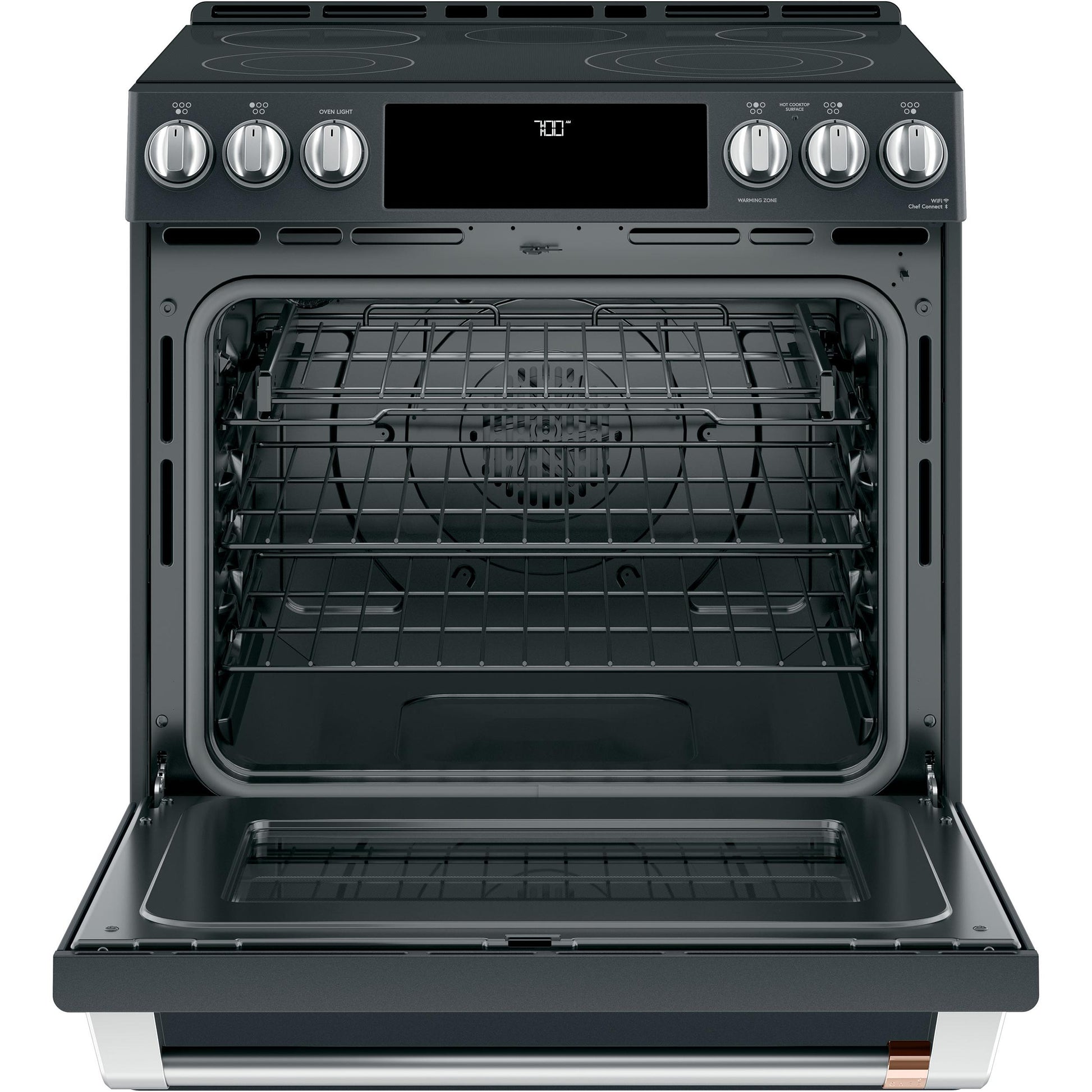 Café 30-inch Slide-in Electric Range with Warming Drawer CES700P3MD1 IMAGE 2