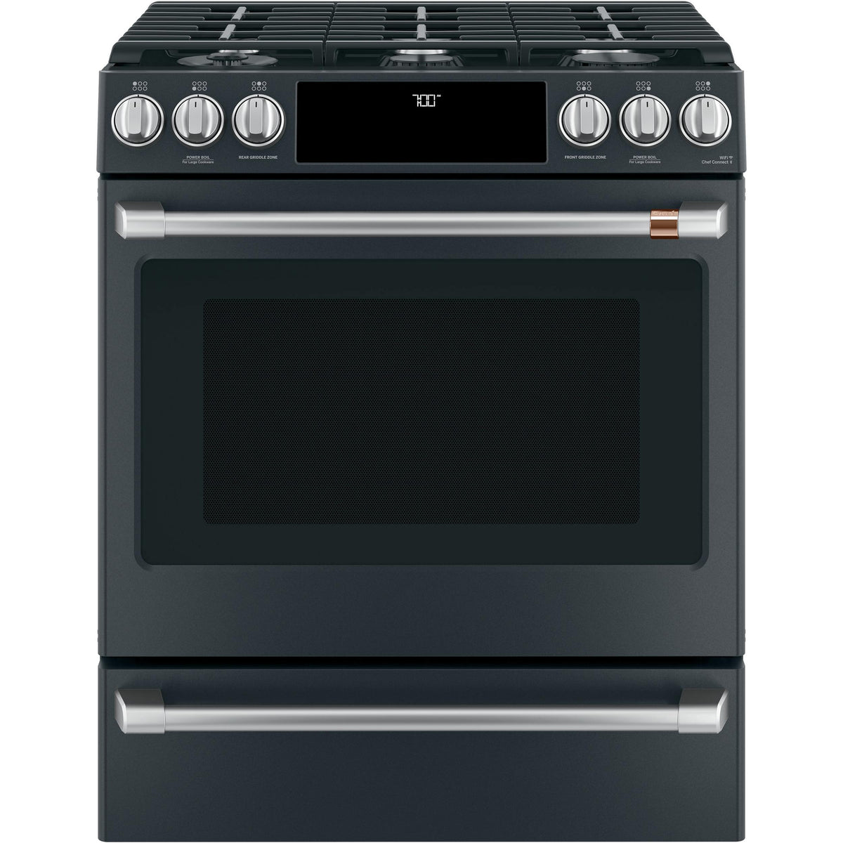  Café 30-inch Slide-In Gas Range with Warming Drawer CGS700P3MD1 IMAGE 1
