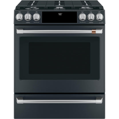  Café 30-inch Slide-In Gas Range with Warming Drawer CGS700P3MD1 IMAGE 1