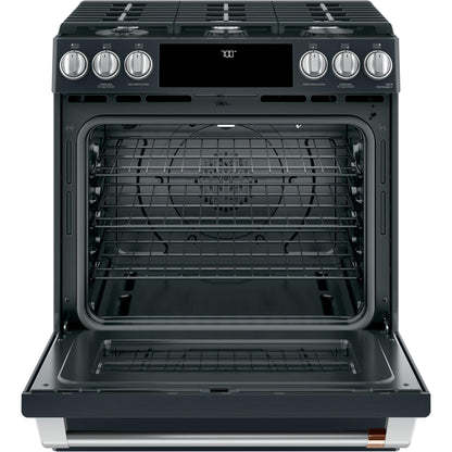  Café 30-inch Slide-In Gas Range with Warming Drawer CGS700P3MD1 IMAGE 2