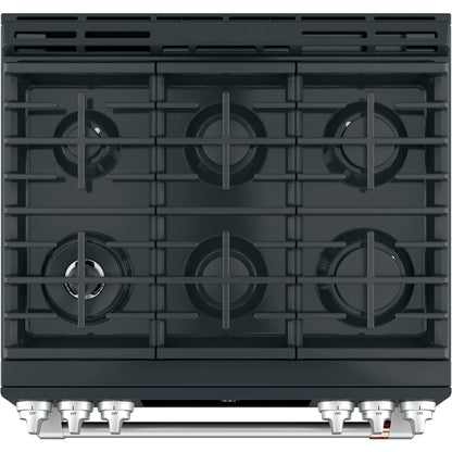  Café 30-inch Slide-In Gas Range with Warming Drawer CGS700P3MD1 IMAGE 5
