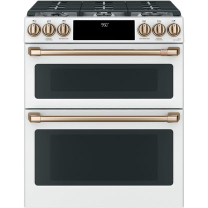  Café 30-inch Slide-in Dual-Fuel Range with Convection C2S950P4MW2 IMAGE 1