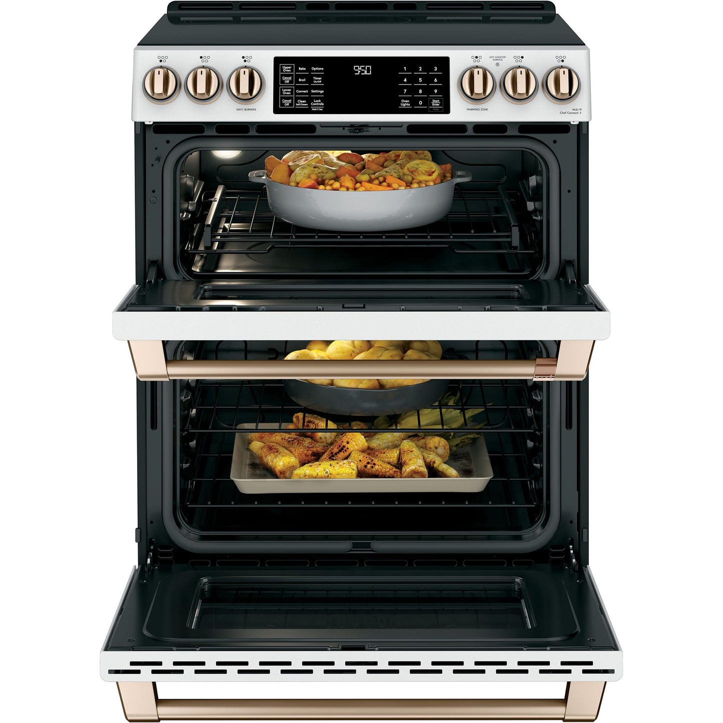  Café 30-inch Slide-In Induction Range with double oven CHS950P4MW2 IMAGE 3