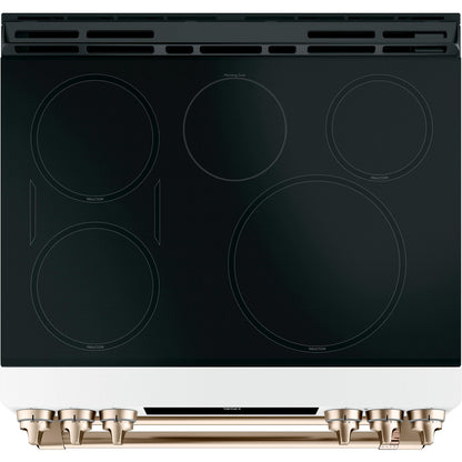  Café 30-inch Slide-In Induction Range with double oven CHS950P4MW2 IMAGE 4