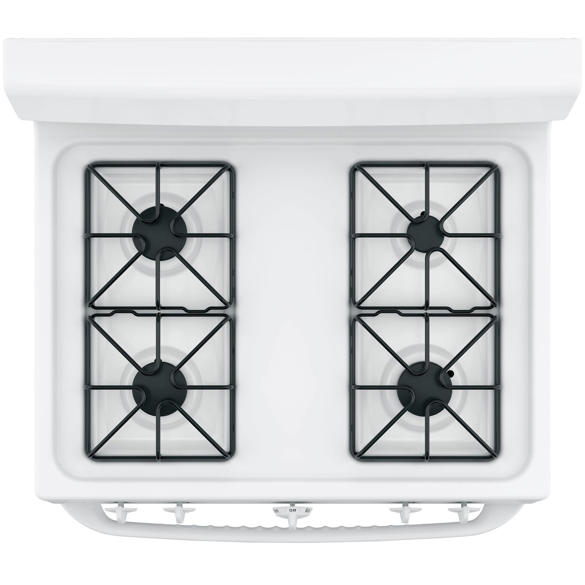  Hotpoint 30-inch Freestanding Gas Range RGBS300DMWW IMAGE 3