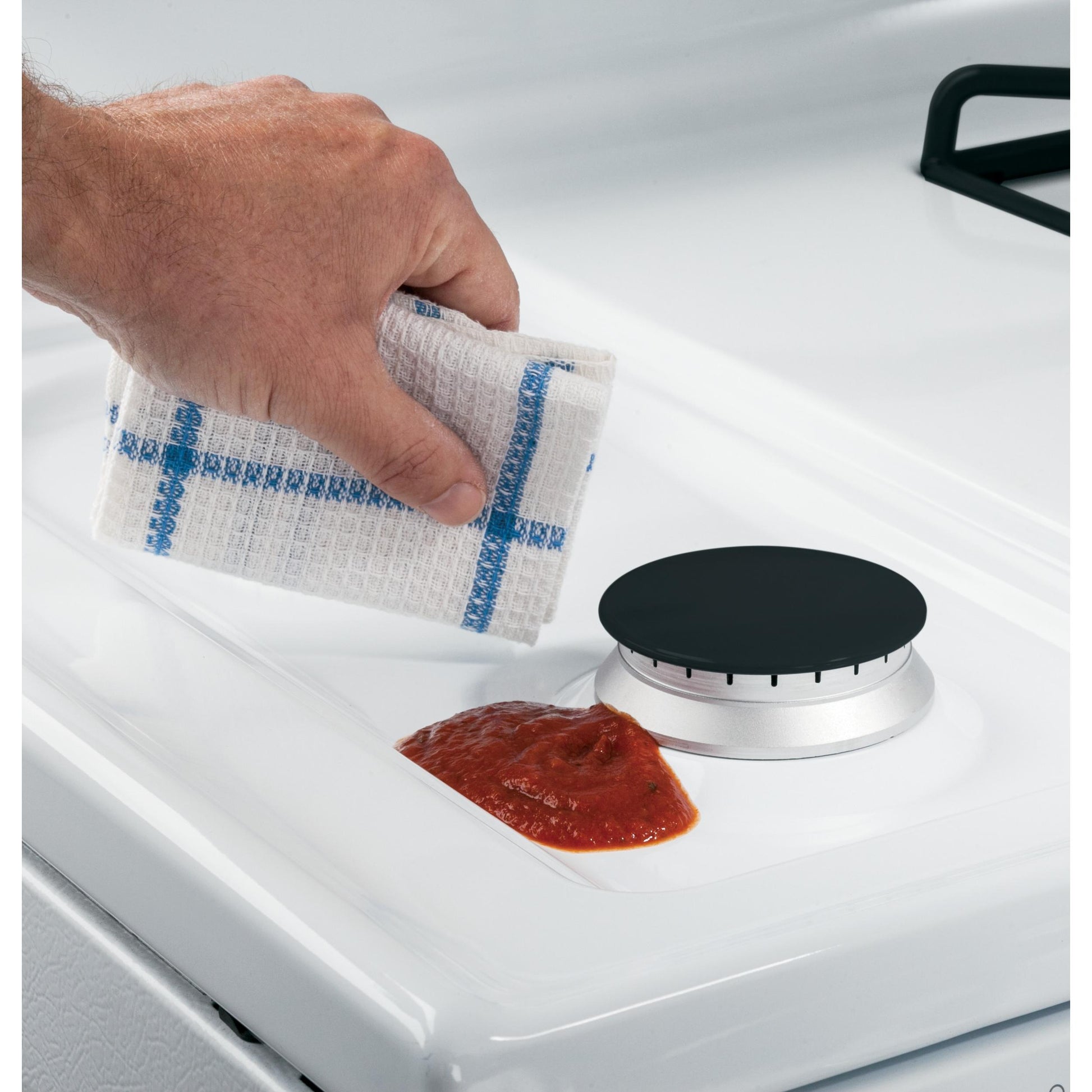  Hotpoint 30-inch Freestanding Gas Range RGBS300DMWW IMAGE 8