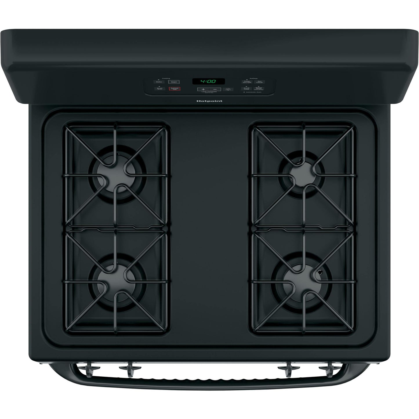  Hotpoint 30-inch Freestanding Gas Range RGBS400DMBB IMAGE 3