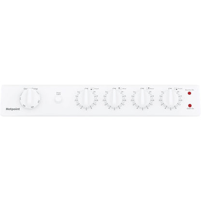  Hotpoint 24-inch Freestanding Electric Range RAS240DMWW IMAGE 4