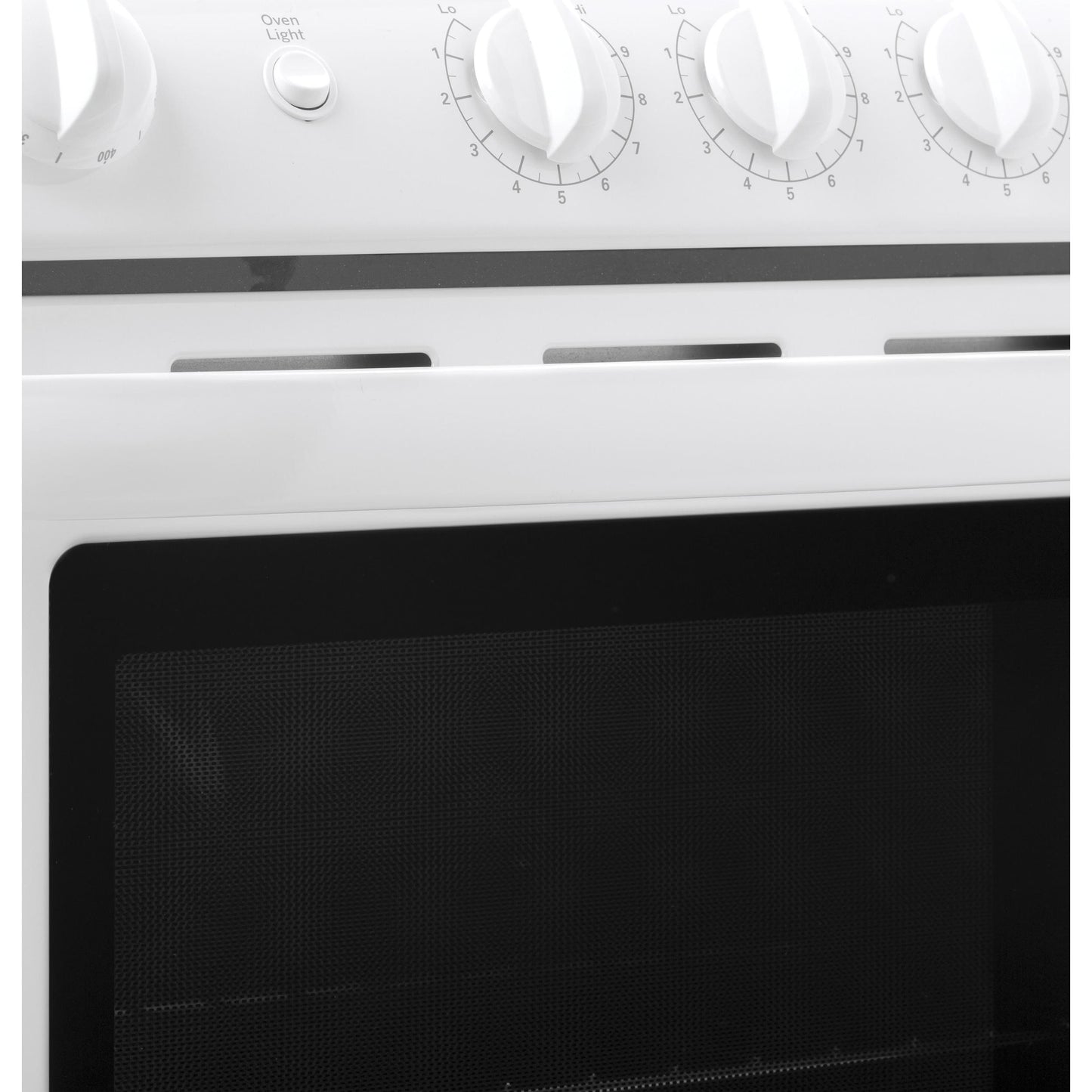  Hotpoint 24-inch Freestanding Electric Range RAS240DMWW IMAGE 8