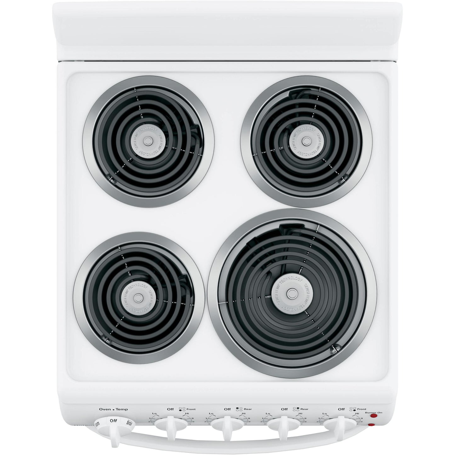  Hotpoint 20-inch Freestanding Electric Range RAS200DMWW IMAGE 3