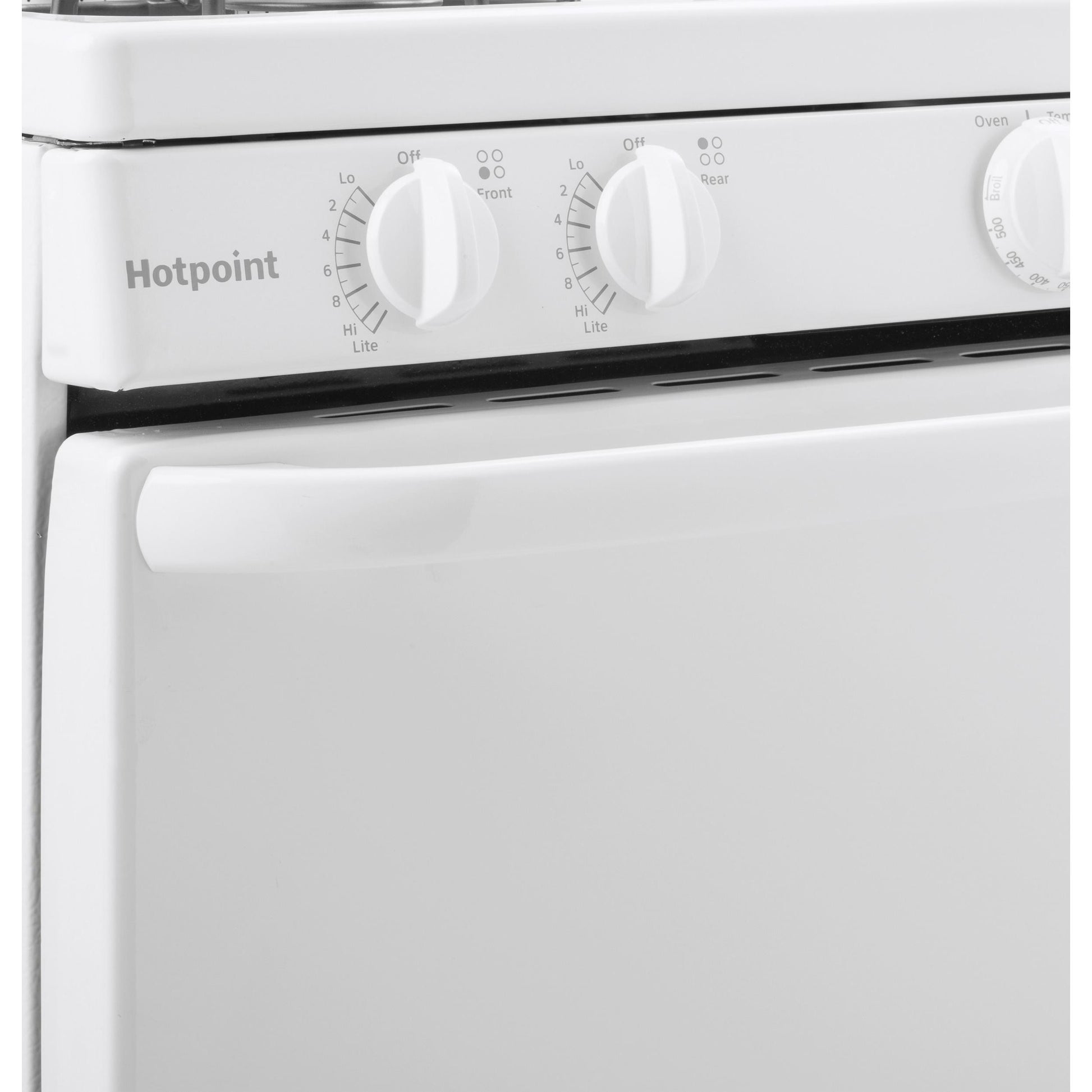  Hotpoint 20-inch Freestanding Electric Range RAS200DMWW IMAGE 7