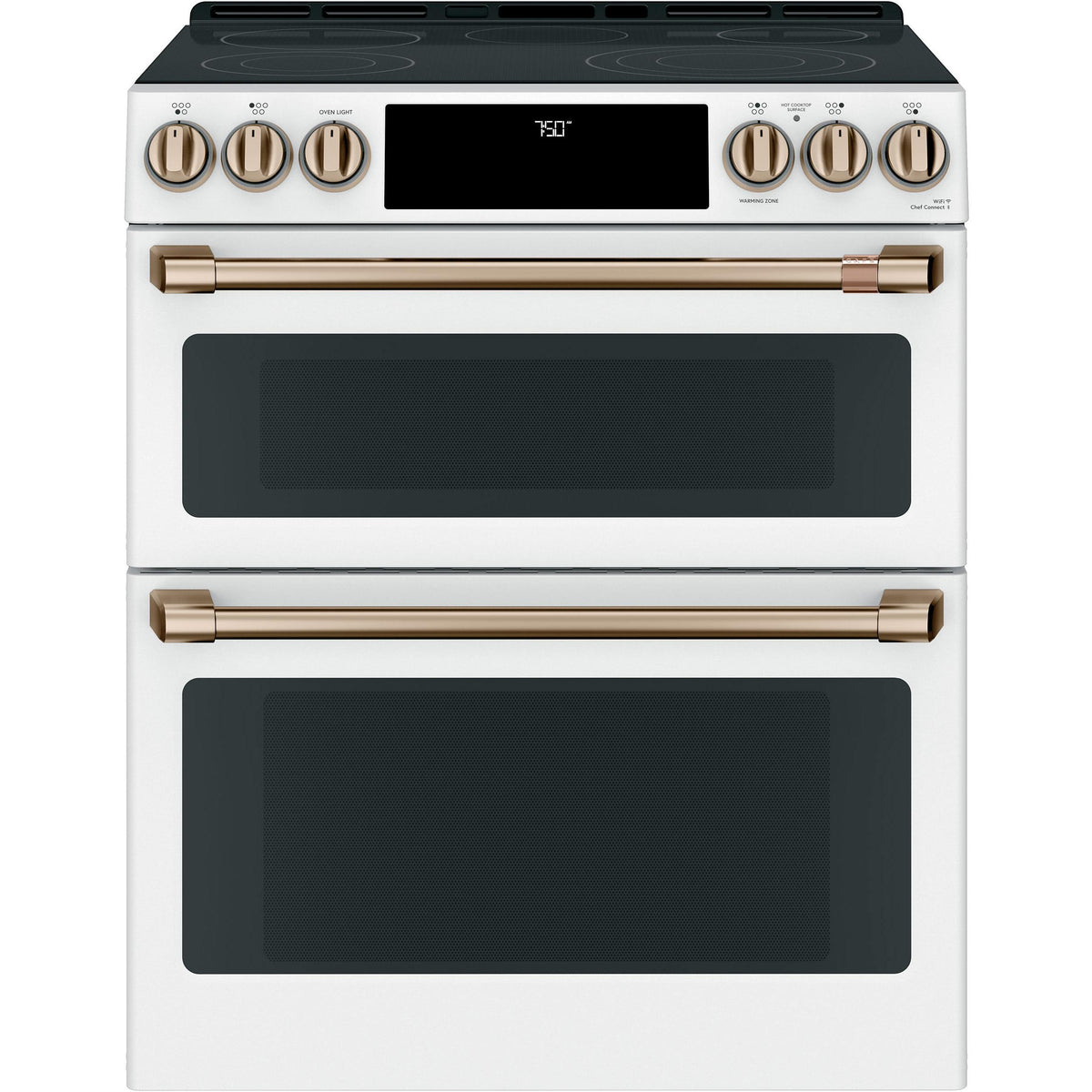  Café 30-inch Slide-in Electric Range with Convection CES750P4MW2 IMAGE 1