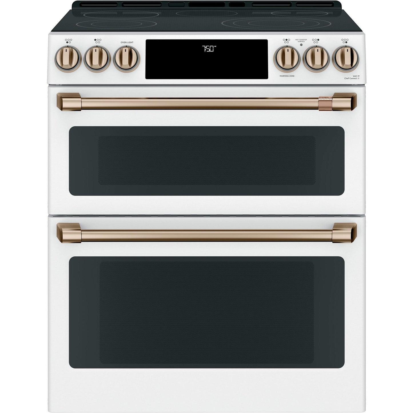  Café 30-inch Slide-in Electric Range with Convection CES750P4MW2 IMAGE 1