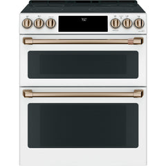  Café 30-inch Slide-in Electric Range with Convection CES750P4MW2 IMAGE 1