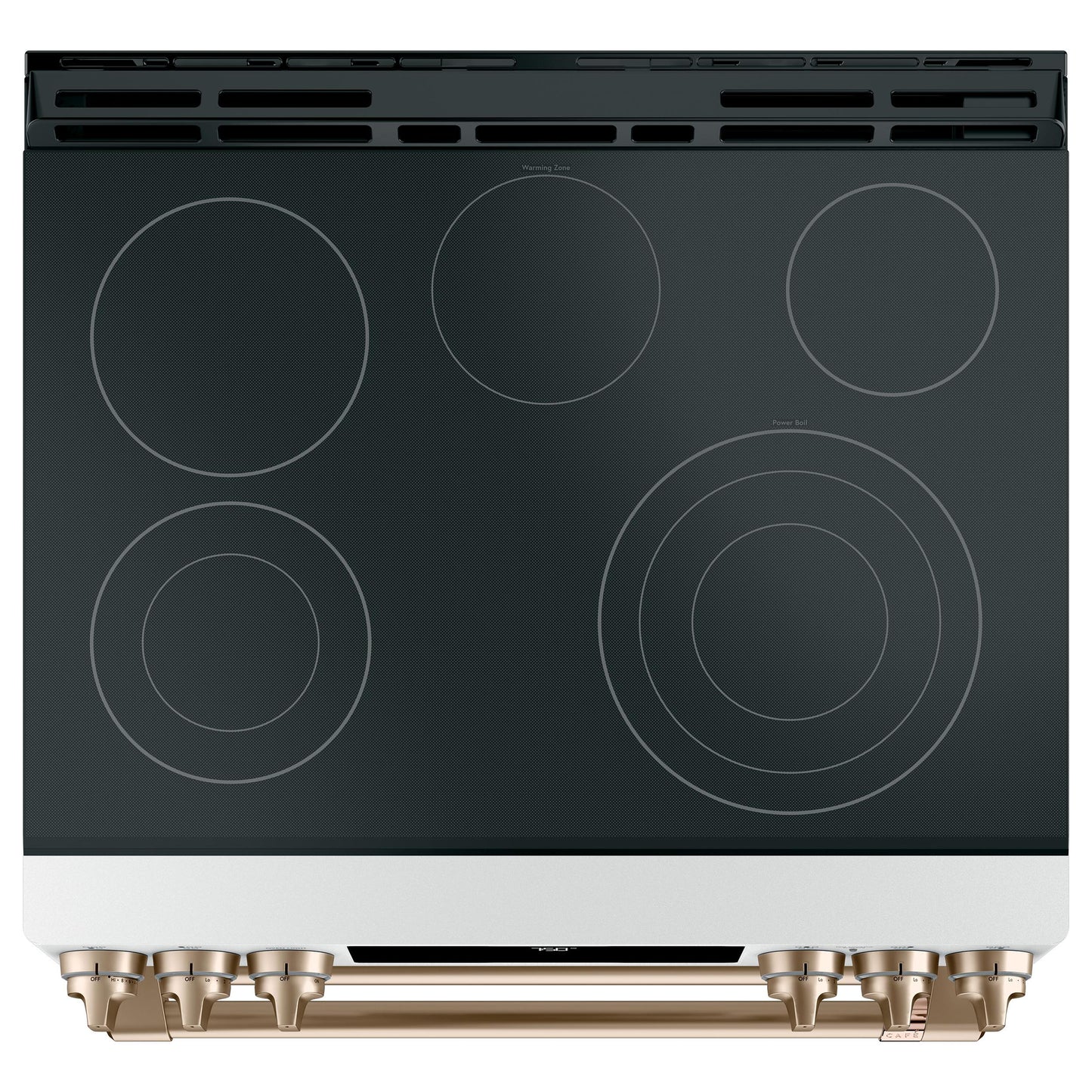  Café 30-inch Slide-in Electric Range with Convection CES750P4MW2 IMAGE 2