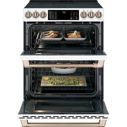  Café 30-inch Slide-in Electric Range with Convection CES750P4MW2 IMAGE 4