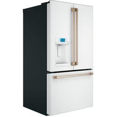  Café 36-inch, 27.8 cu.ft. Freestanding French 3-Door Refrigerator with Hot Water Dispenser CFE28TP4MW2 IMAGE 2