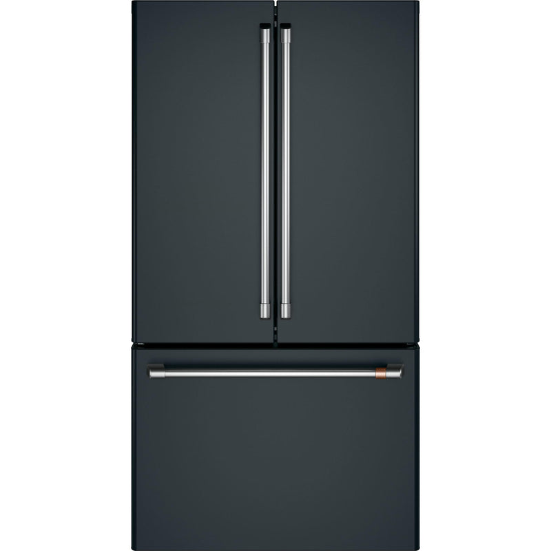 Café 36-inch, 23.1 cu.ft. Counter-Depth French 3-Door Refrigerator with WiFi Connect CWE23SP3MD1