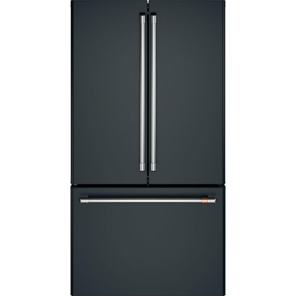 Café 36-inch, 23.1 cu.ft. Counter-Depth French 3-Door Refrigerator with WiFi Connect CWE23SP3MD1