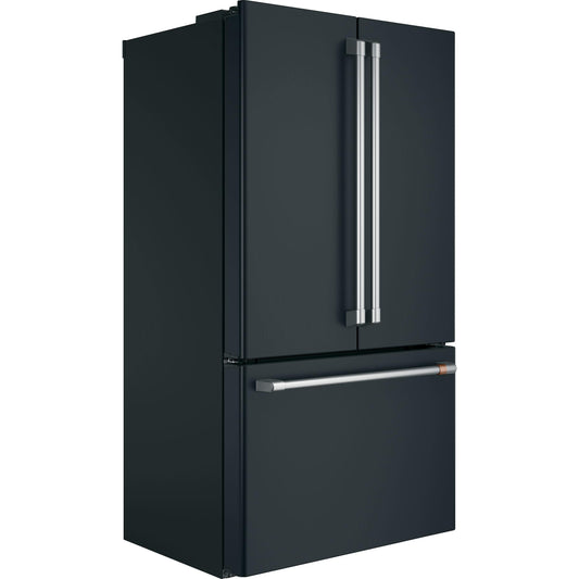  Café 36-inch, 23.1 cu.ft. Counter-Depth French 3-Door Refrigerator with WiFi Connect CWE23SP3MD1 IMAGE 2