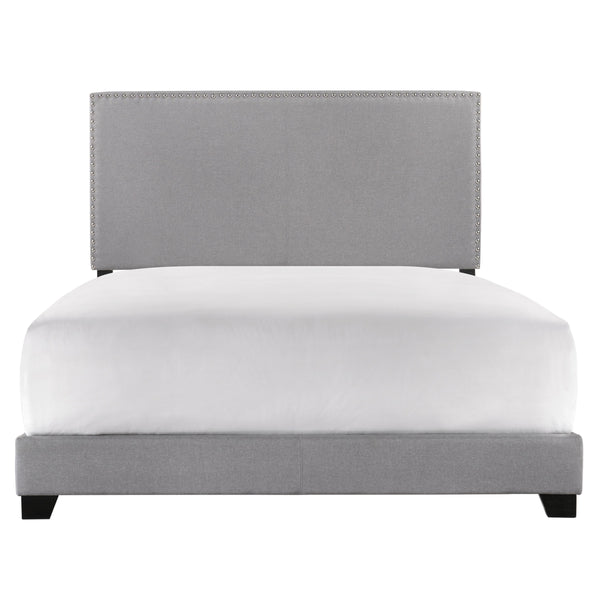 Crown Mark Erin Full Upholstered Platform Bed 5271GY-F-NH